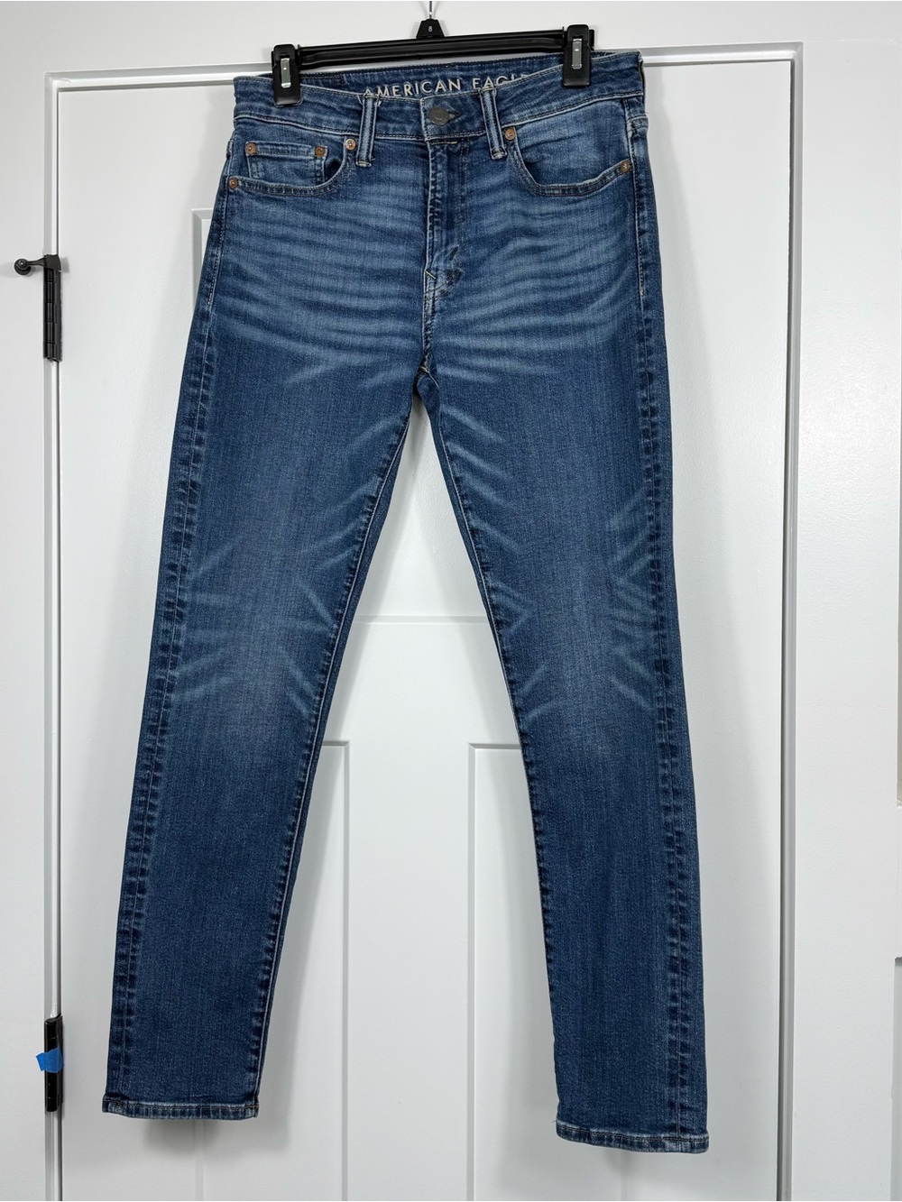 American Eagle AirFlex+ Jeans Medium Wash Stretch Denim Casual Men 29x30